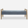 Uttermost Daylight Sky Blue Bench