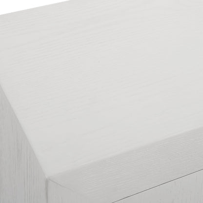 Uttermost Front Range White 2 Door Cabinet