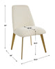 Uttermost Vantage Off White Fabric Dining Chair
