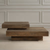 Rustic Planes Modern Coffee Table