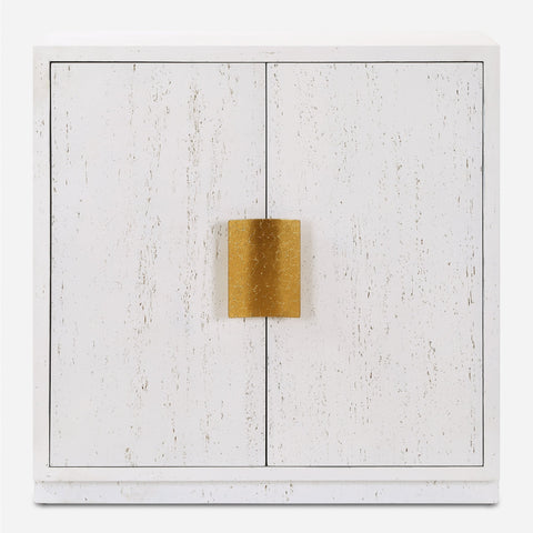 Emma 2 Door White Cabinet