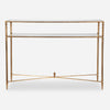 24278-C-UTT |Henzler 114 W x 83 H x 35 D Rectangle Console Table with Mirror Top
