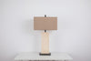 Travertine Beige Table Lamp Luma Stone Collection