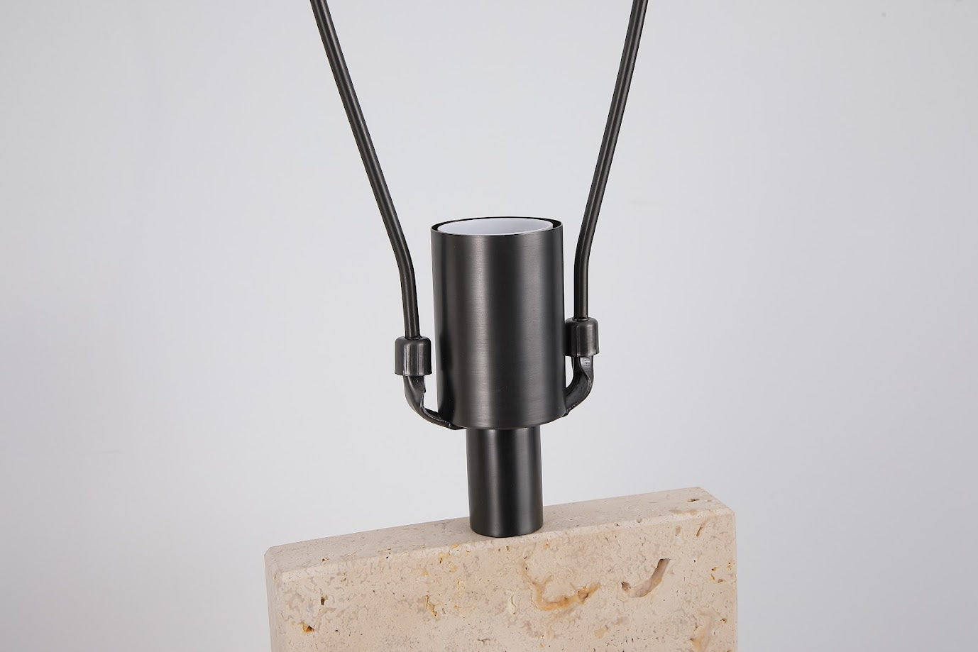 Travertine Beige Table Lamp Luma Stone Collection