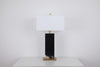 Nero Black Marble Table Lamp Luma Stone Collection