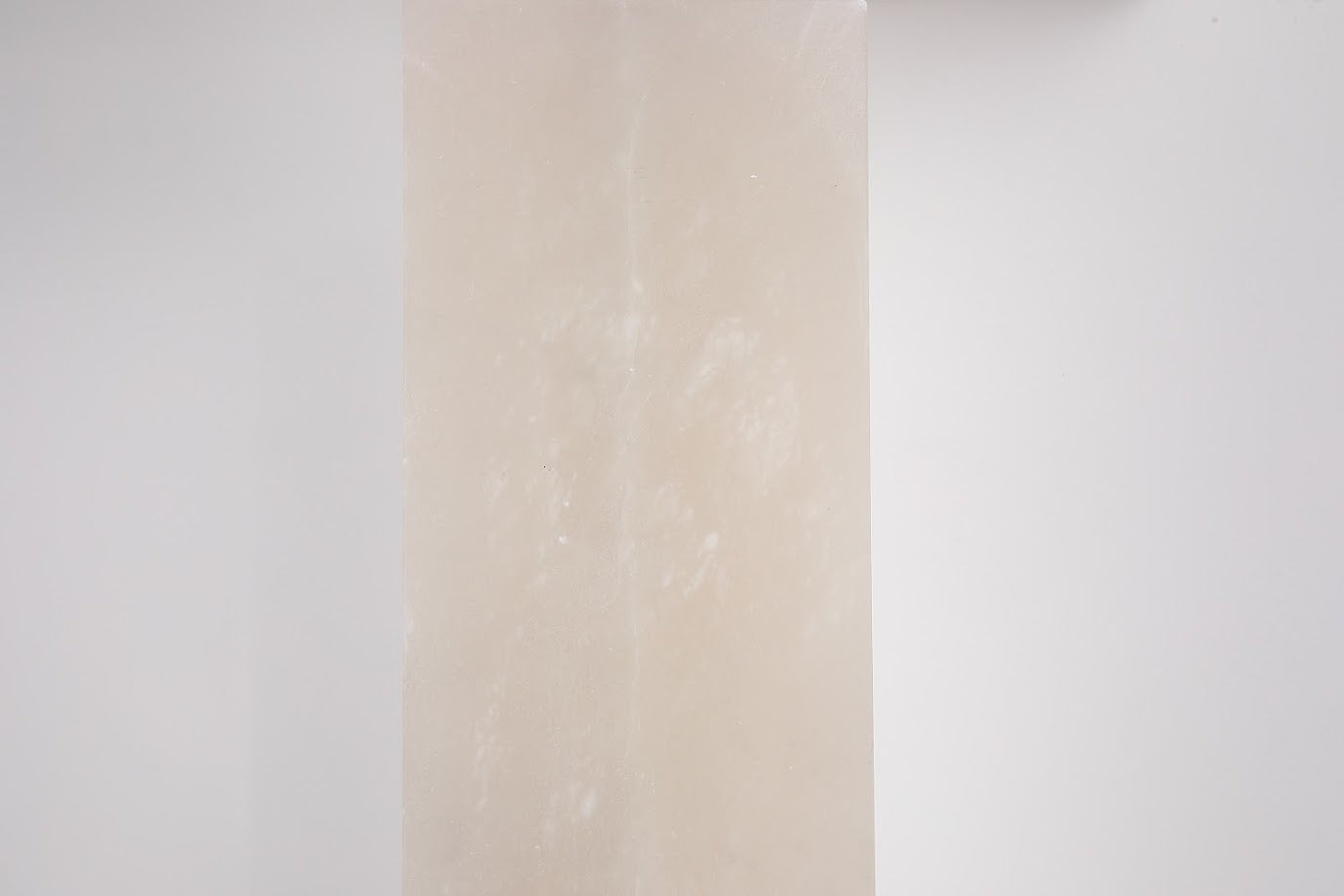 Alabaster Cream Table Lamp Luma Stone Collection