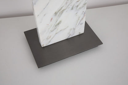 Marbled Linen Table Lamp Luma Stone Collection