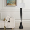 Layla Black Tapered Floor Lamp