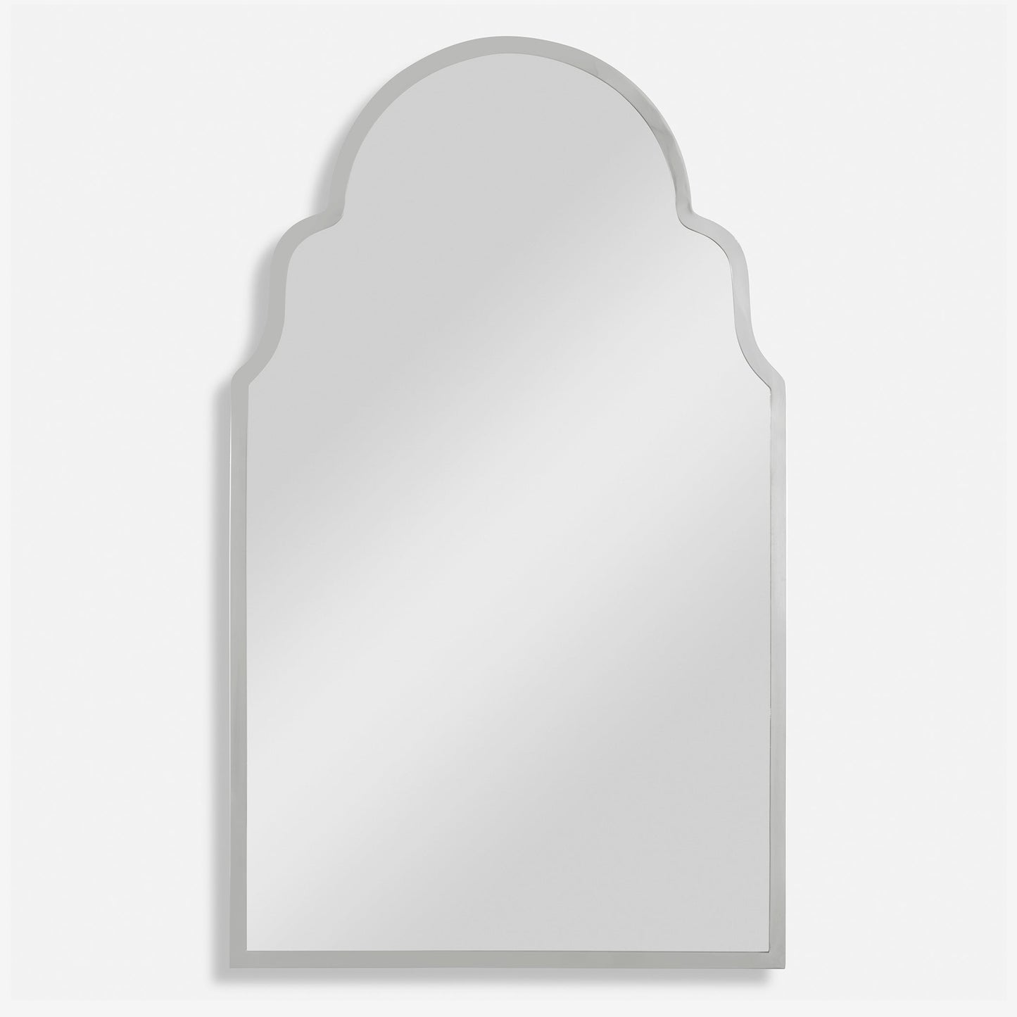 Brayden Nickel Arch Mirror
