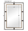 Carrizo Rectangle Mirror
