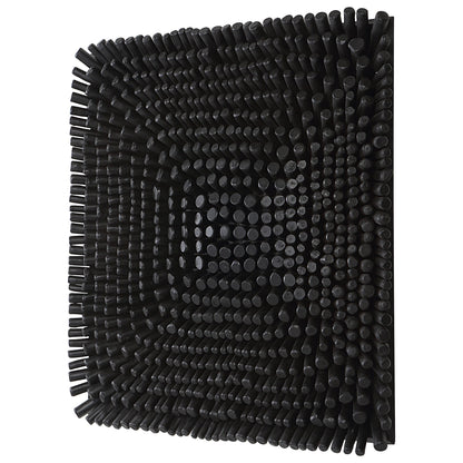 Portside Wood Wall Panel, Black