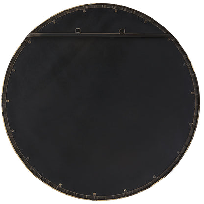 Dandridge Round Mirror, Gold