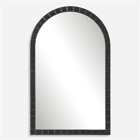 Dandridge Arch Mirror, Black