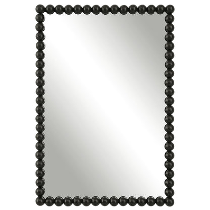 Uttermost Serna Black Vanity Mirror