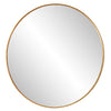 Junius Large Gold Round Mirror