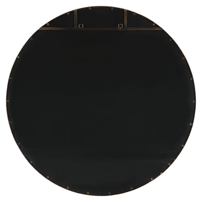 Junius Large Gold Round Mirror