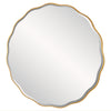 Aneta Large Gold Round Mirror
