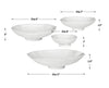 Uttermost Lucky Coins White Metal Wall Bowls, S/4
