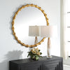 Uttermost Nacala Round Gold Mirror