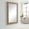 Uttermost Ayanna Gray Washed Wood Mirror