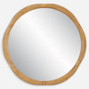 Uttermost Salina Round Bamboo Mirror