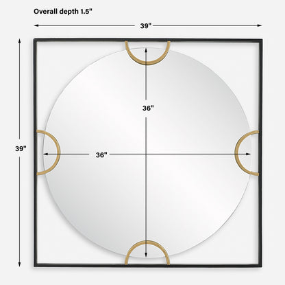 Uttermost Hinson Square Mirror