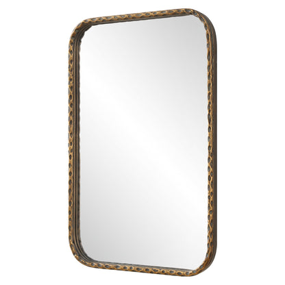 A Little Knotty Bronze Vanity Mirror