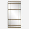 Spurgeon Gold Window Mirror