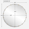 Pali Industrial Round Mirror