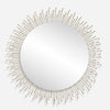 Aga Round Gold Mirror