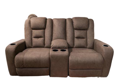 Ashley Homestore | Mayhem Madness Glider Reclining Loveseat with Console