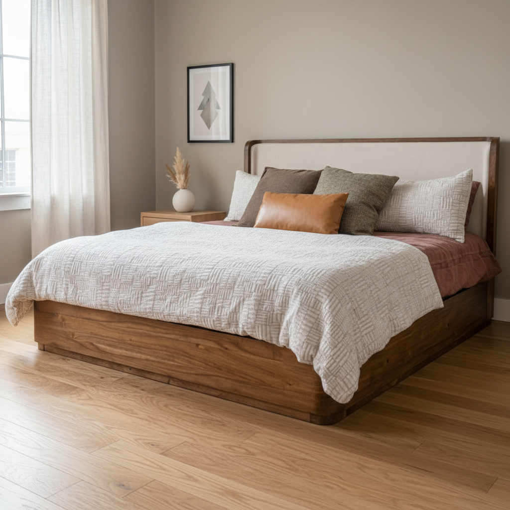Paloma Wooden King Bedroom Set