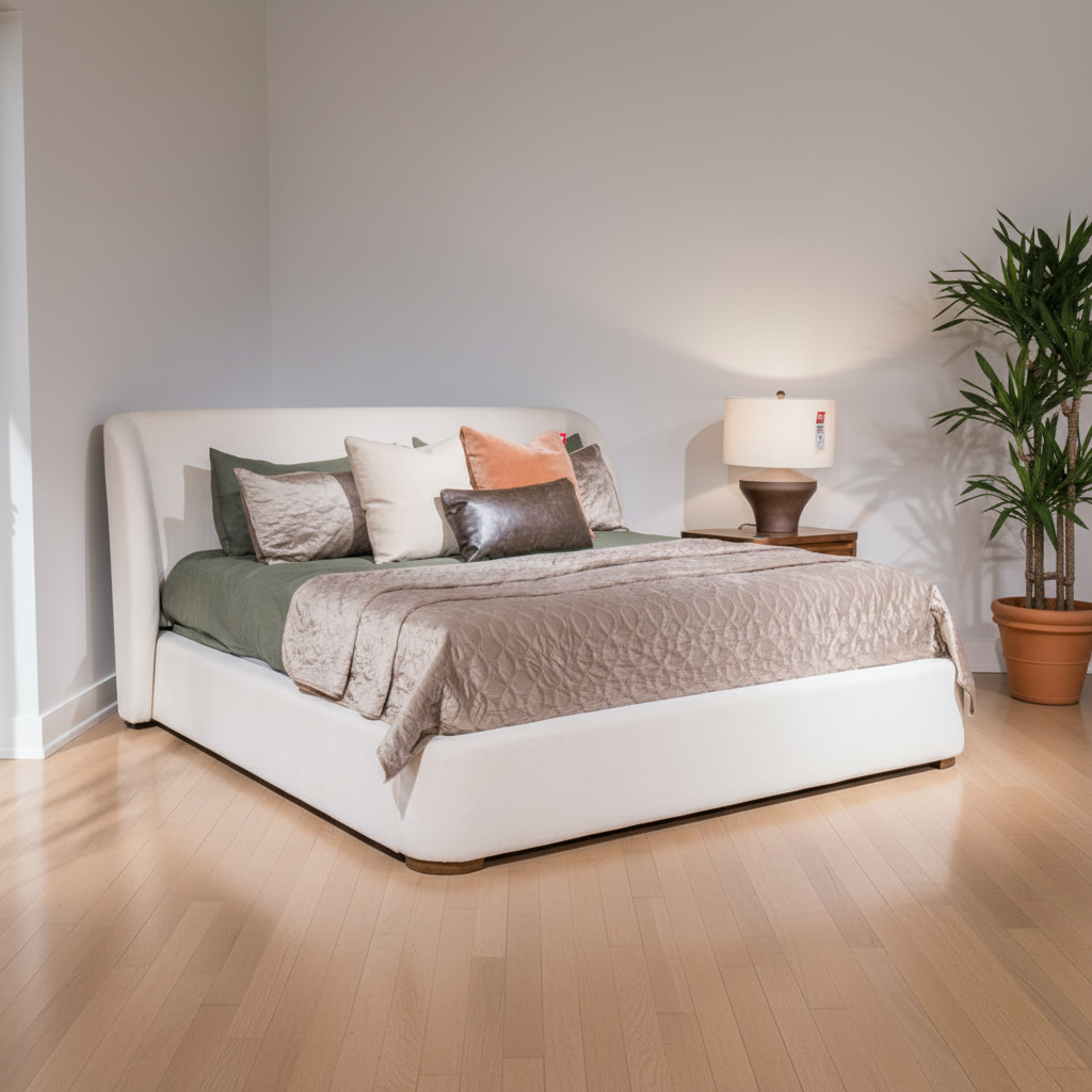 Paloma Fabric King Bed