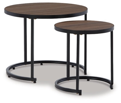 Ashley Homestore | Ayla Outdoor Nesting End Tables (Set of 2)