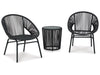 Mandarin Cape Outdoor Table and Chairs 3pcs