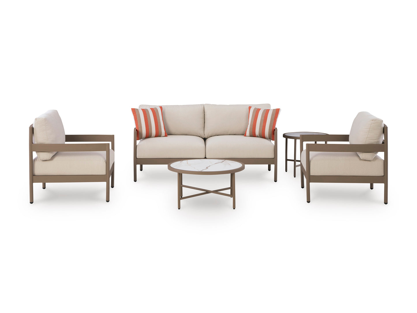 Big Creek Cove Love/Chairs/Tables Set (5/CN)
