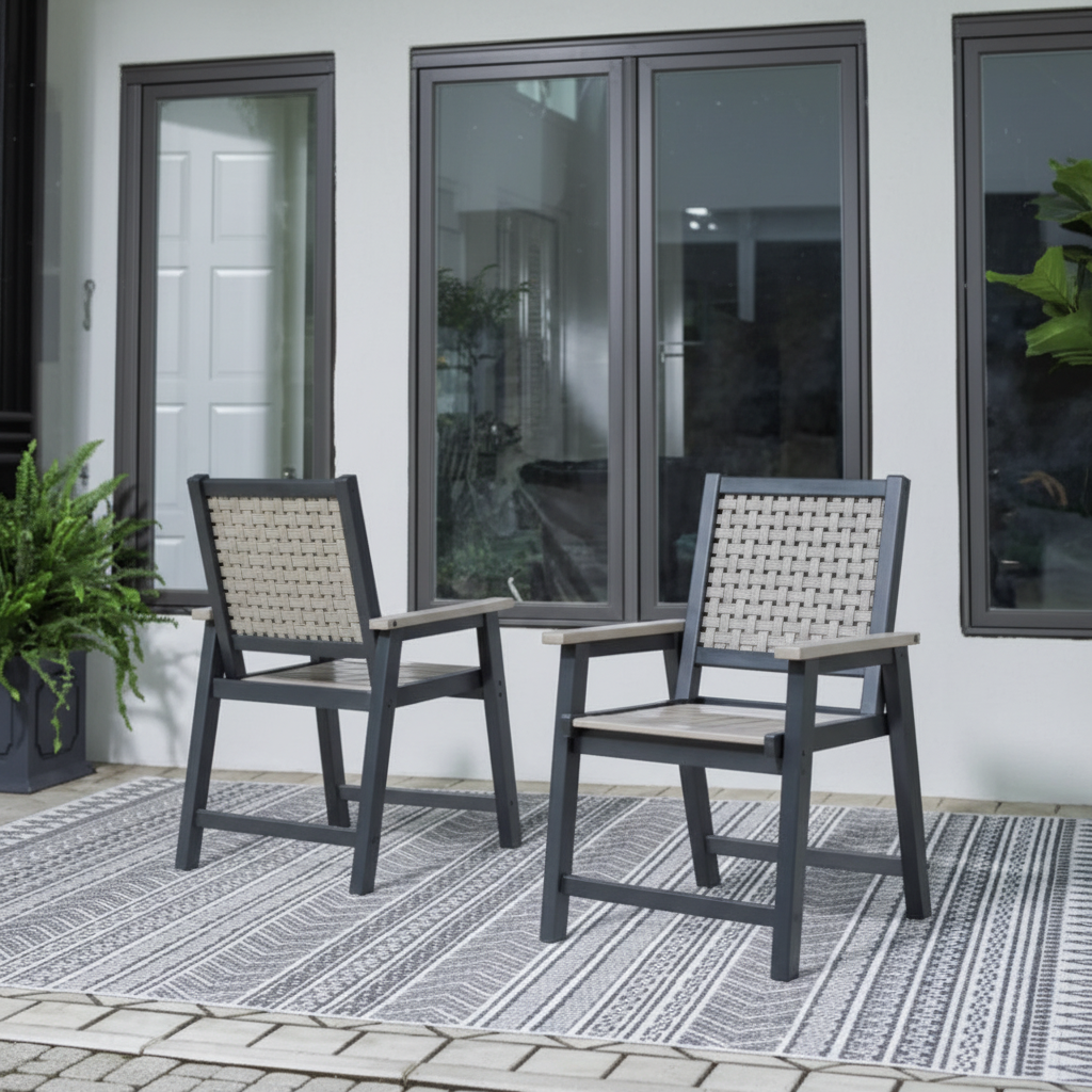 Mount Valley Arm Chair (set Of 2)