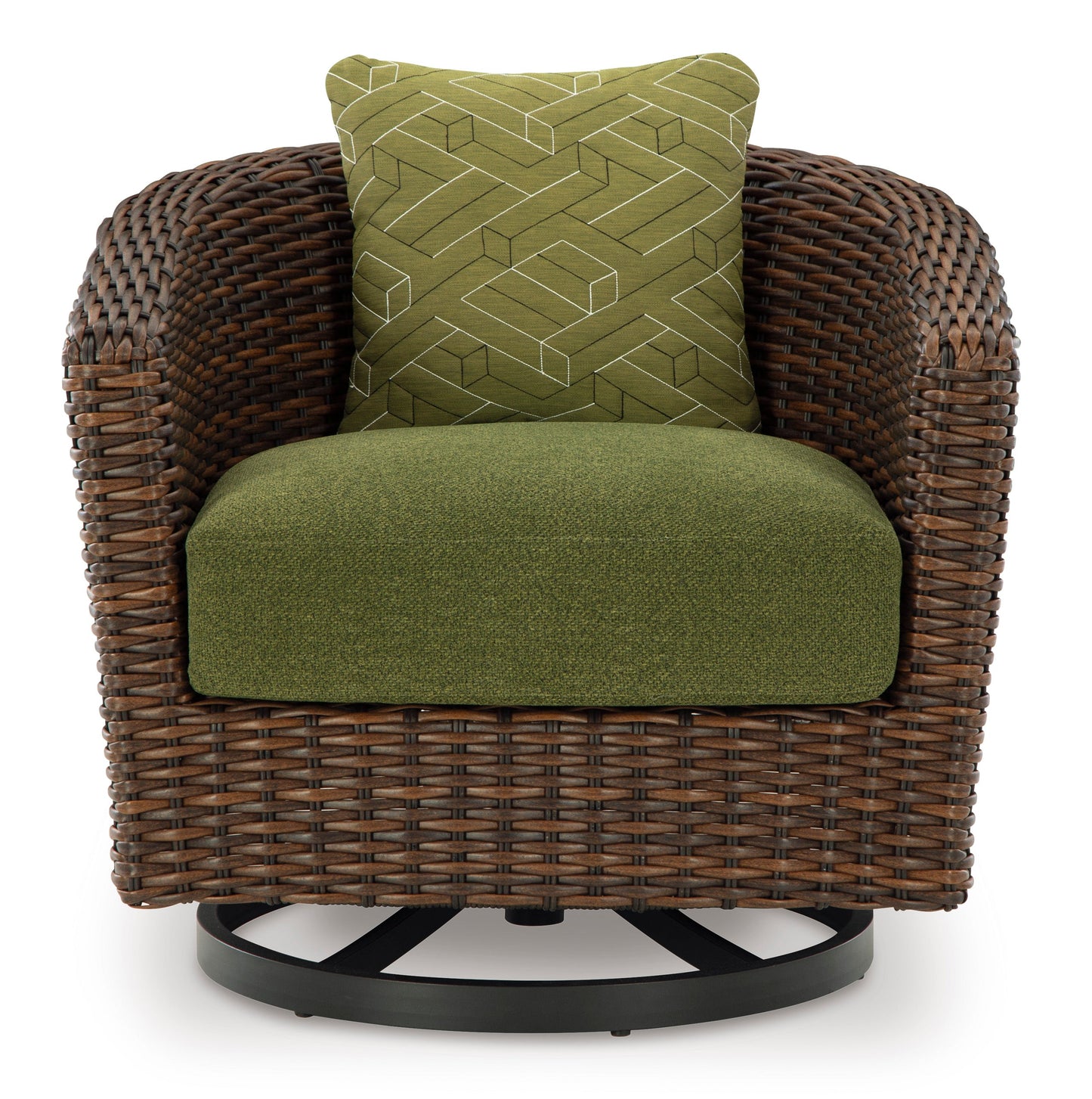 Ashley Homestore | Horizon Hall Outdoor Swivel Lounge Chair with Cushion