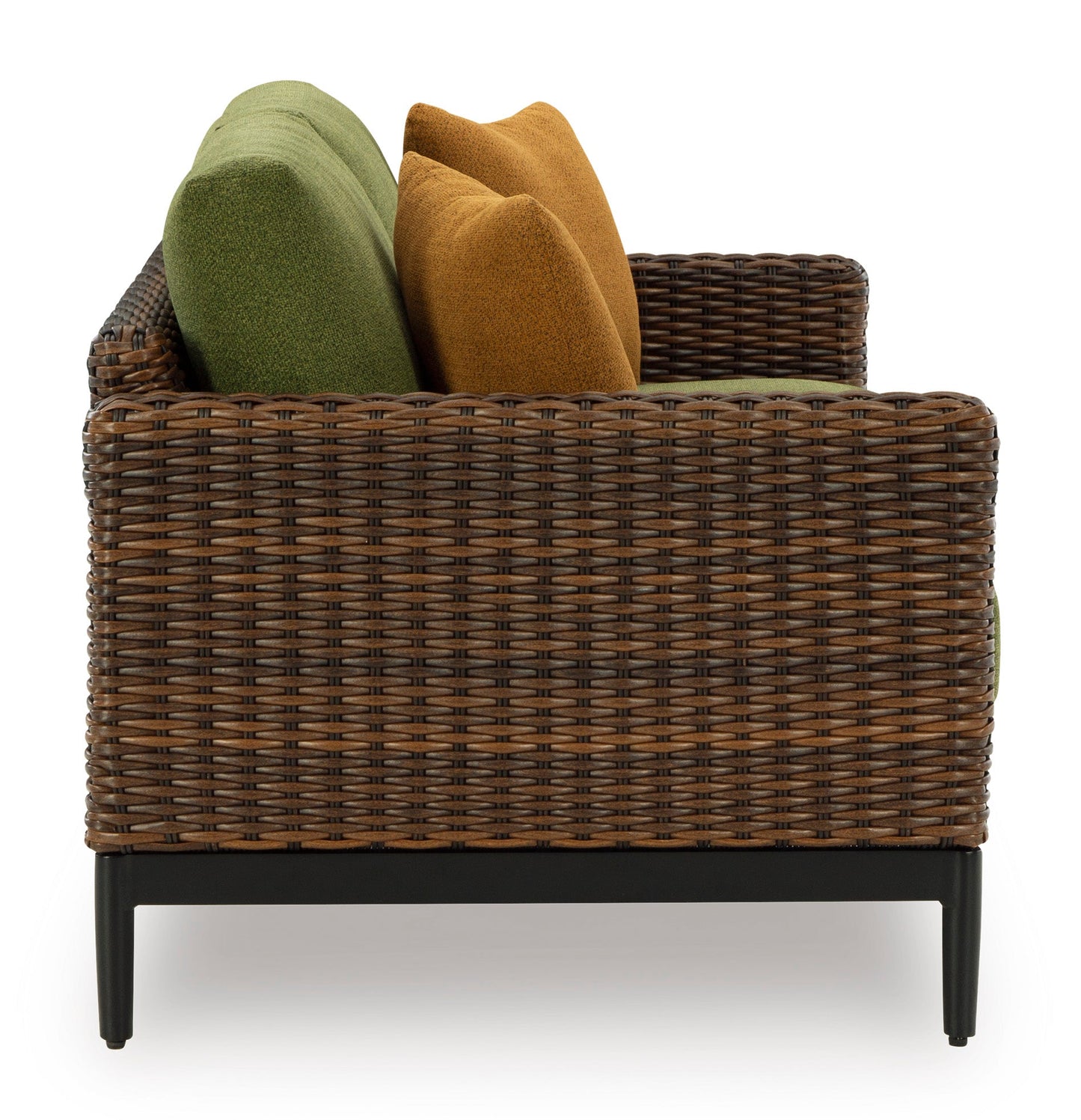 Ashley Homestore | Horizon Hall Outdoor Loveseat with Cushion