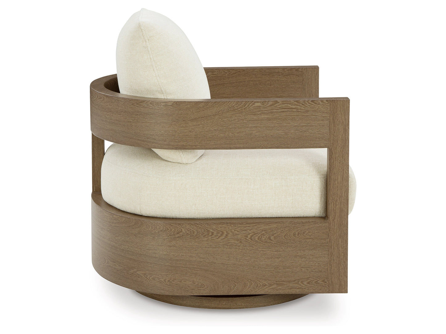 كرسي طعام خارجي دوار مع وسادة من Serene Bay (مجموعة من قطعتين)