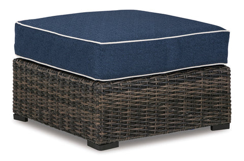 OTTOMAN WITH CUSHION