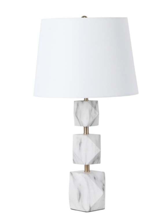 24”H RESIN TABLE LAMP