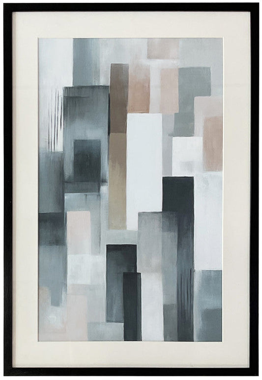 Canvas art/under glass