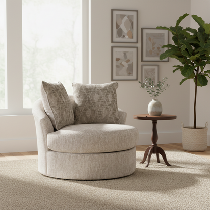 Rawcliffe SWIVEL ACCENT CHAIR