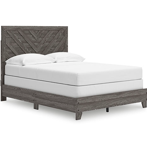 Sylveri Full Chevron Panel Bed