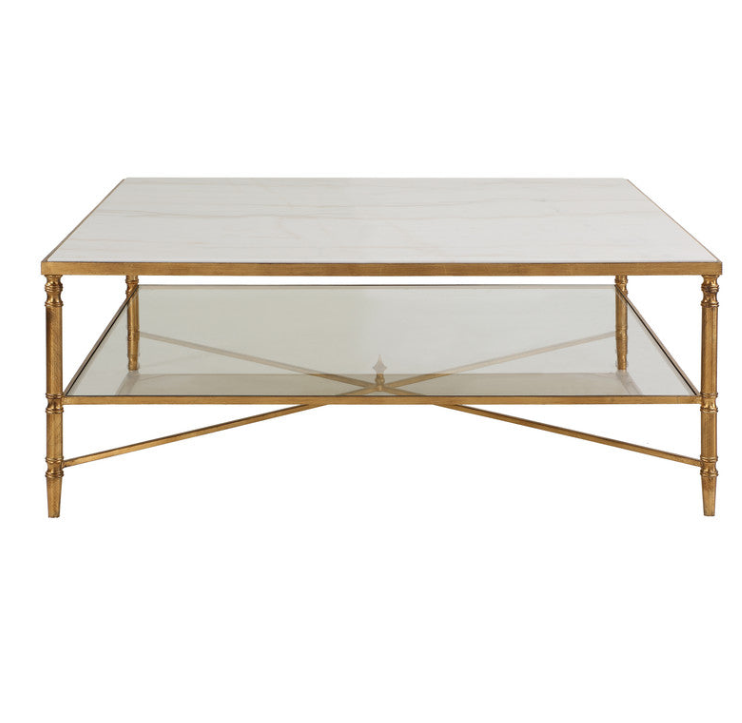 24065GL-N-UTT | Henzler Square Coffee Table