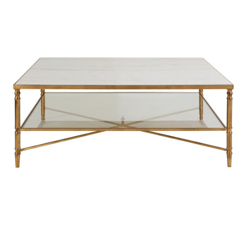 24065GL-N-UTT | Henzler Square Coffee Table