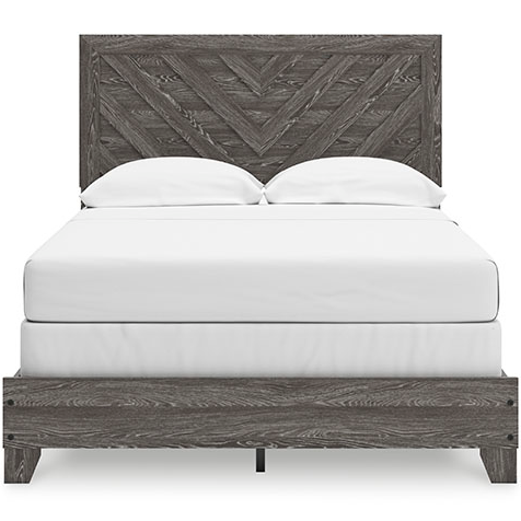 Sylveri Full Chevron Panel Bed