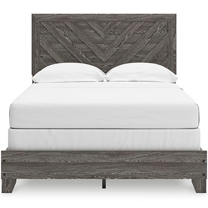 Sylveri Full Chevron Panel Bed