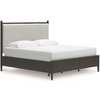 Portdown King Upholstered Panel Storage Bed